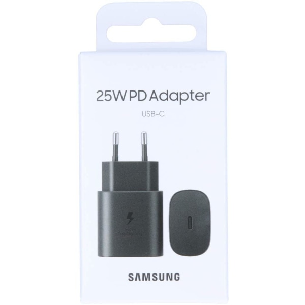 SAMSUNG 45W PD batteriladdare + EP-TA845X kabel svart