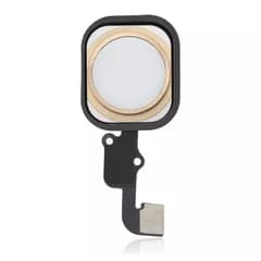 Hemknapp med flexkabel för iPhone 6S / 6S Plus (Guld)