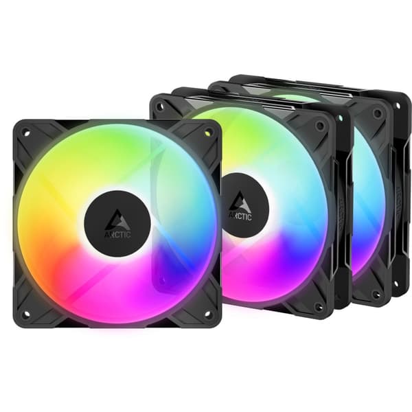Arctic P14 Pro Reverse A-RGB Fan 3-pack svart 140 mm