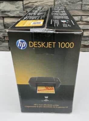 HP 1000 Kabling svart