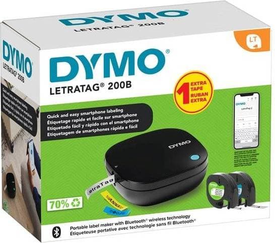 Newell Rubbermaid Dymo Letratag Lt-200B Valuepack Labelprinter