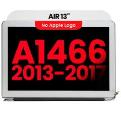 Komplett LCD-skärmmontering för MacBook Air 13\" A1466 (2013-2017) (Eftermarknad Plus)