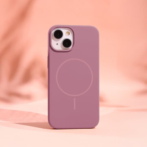 Silikon tunt Mag-skal för iPhone 17 Pro / 18 Pro ros
