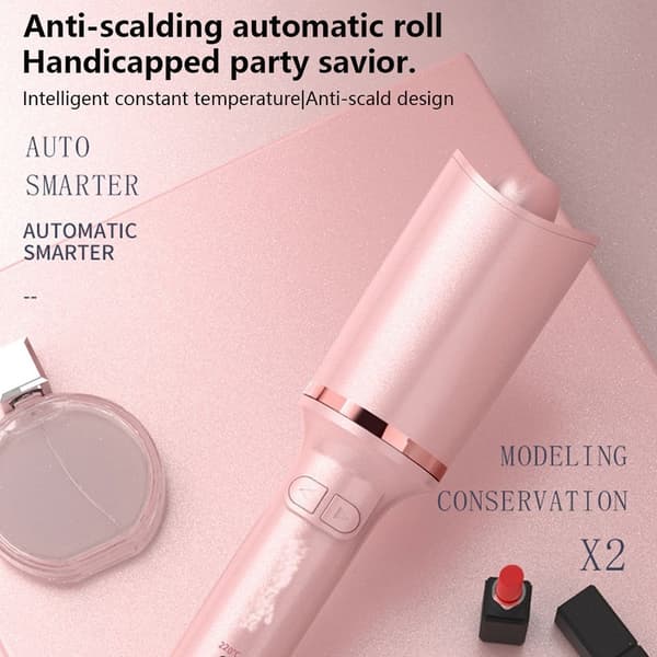 Automatisk hårkrullare vit