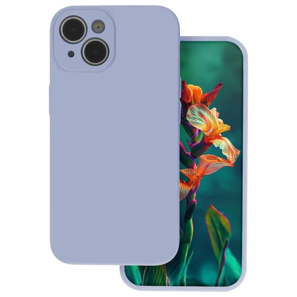Silikonskal för iPhone 17 Air babyblå