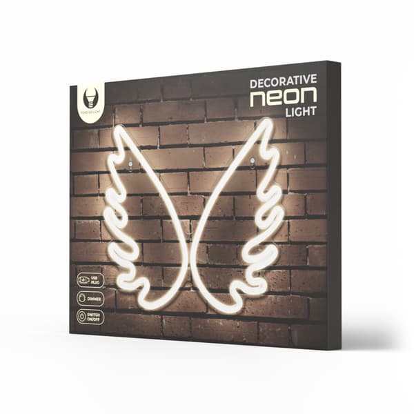 Neon PLEXI LED WINGS vit FPNE09X Forever Light