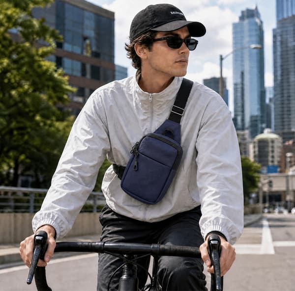 Crossbodyväska Urbanflex mörkblå