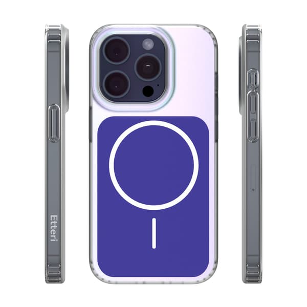 Etteri Hidden Pearl skal för iPhone 15 Pro mörkblå blå