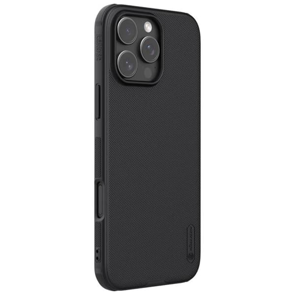 Nillkin Super Frosted Shield Pro fodral för iPhone 16 Pro svart