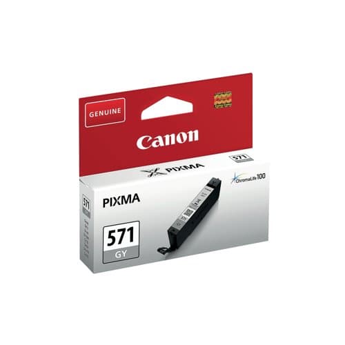 Canon CLI 571GY Grå 125 sidor bläckbehållare 0389C001