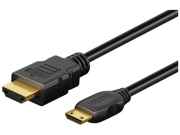 Goobay 74082 HDMI Type A (Standard) > HDMI Type C (Mini) Med ethernet HDMI 2.1 1.5 m