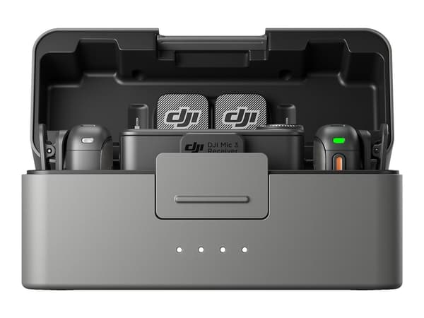 DJI Mic 3 Trådlös mikrofonsystem trådlös svart