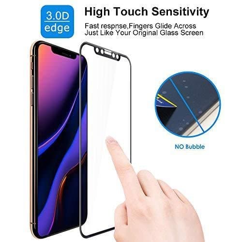 2-pack full täckning iPhone 11 Pro Max / iPhone XS max-skärmskydd