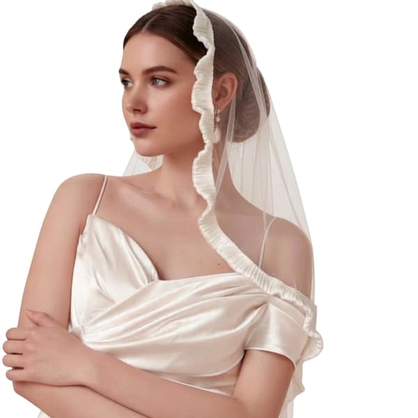 Slitstarka, lättskötta brudslöjor, elegant brudaccessoar för minnen