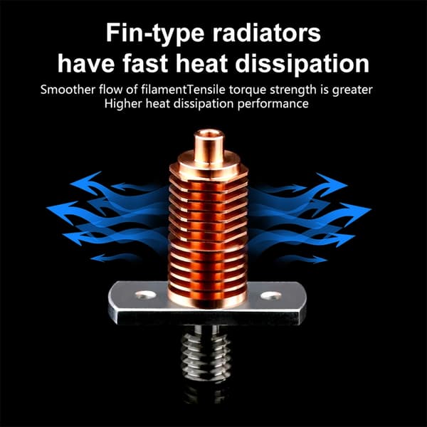 Rask installasjon 3D-skriver Hotend-sett optimalisert for Ender 3-serien