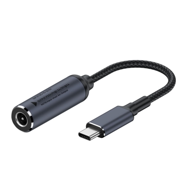100 W Typ C USB-C hane till DC5,5x2,1 mm 5,5x2,5 mm 2,5x0,7 mm 3,0x1,1 mm 3,5x1,35 mm 4,0x1,35 mm power hona