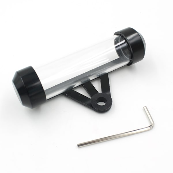 Motorsykkel Motorsykkel Secure Tube Tax Disc Sylindrisk Holder Vanntett