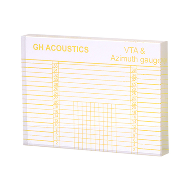 Headshell Alignment Block Tonearm VTA & Cartridge Azimuth Alignment Ruler