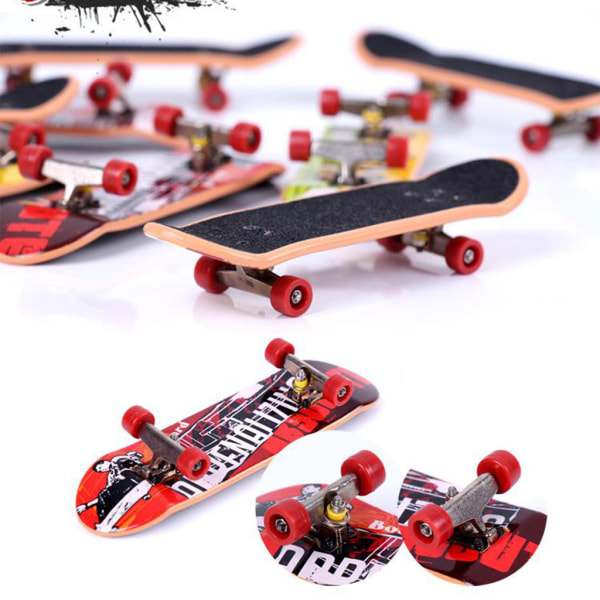 Mini Gripbräda Skateboard Bärbar Multifunktionell Skateboard Set