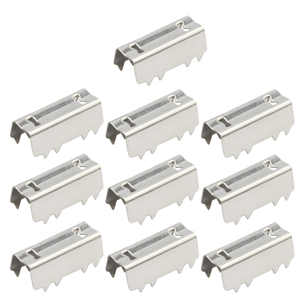 10 stk Åbent bælte 3D-printerclips Hardware Timing Openbuilds Clamp Crimp Parts