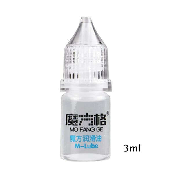 3 ml Magic Cube Silikon Smörjmedel Smidig Olja Lätt Rotera Underhållstillbehör