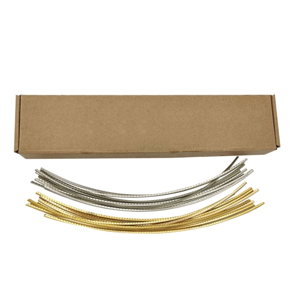 Gitarrbandtråd, 10 enheter, 1,6 mm 1,8 mm 2,0 mm 2,2 mm 2,4 mm 2,7 mm 2,9 mm Valfritt 16 Brass