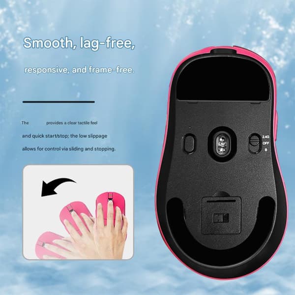 ICE Version Game Mouse Skates Musefødder Pad Til MCHOSE A7 Ultra RE