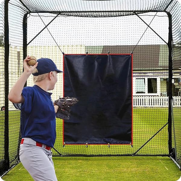 Slagbur Baseball Backstop Slidstærke Baseball Kaste Mål