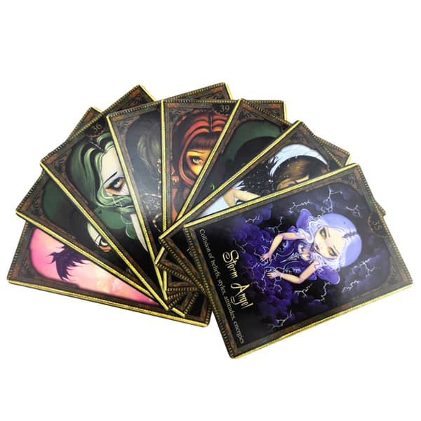 Divination Full English Mysterious Edition Astrologys Shadows and Light Tarots