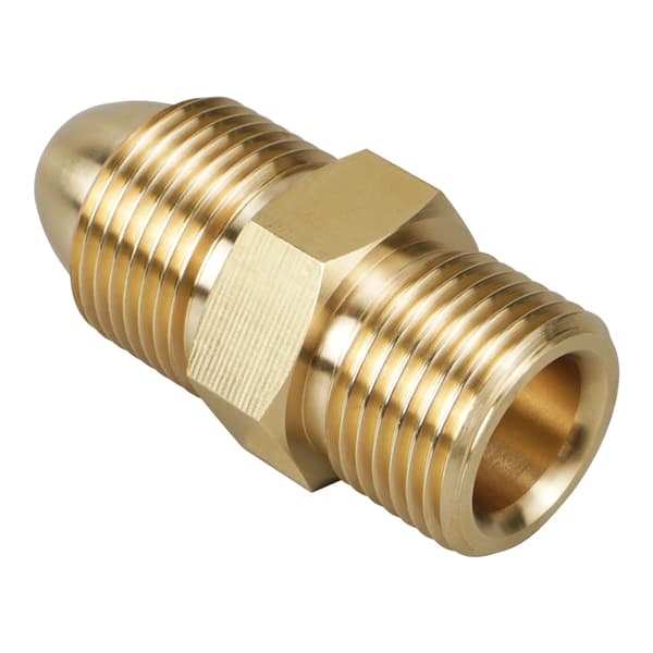 Koneistettu CGA580 -sovitin CO2-säiliöille