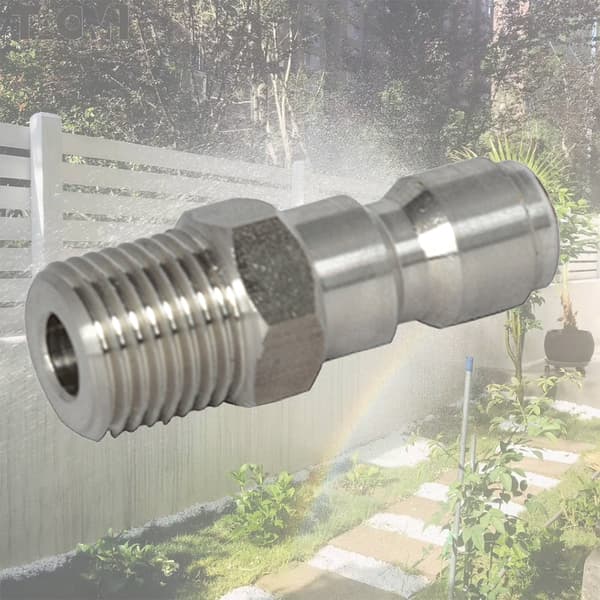 Högtryckstvätt Kopplingar 1/4\" Plug Snöskum Lanstillsats Snabbkoppling