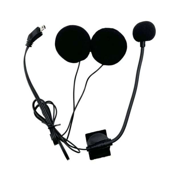 Vindtæt og støjreducerende halvhjelme headset-højttaler med lyttefunktion Forbedret halvhjelme intercom-system