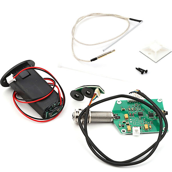 Gitarrdel Piezo Pickup Gitarr Pickup Förstärkare Gitarrdel Tillbehör