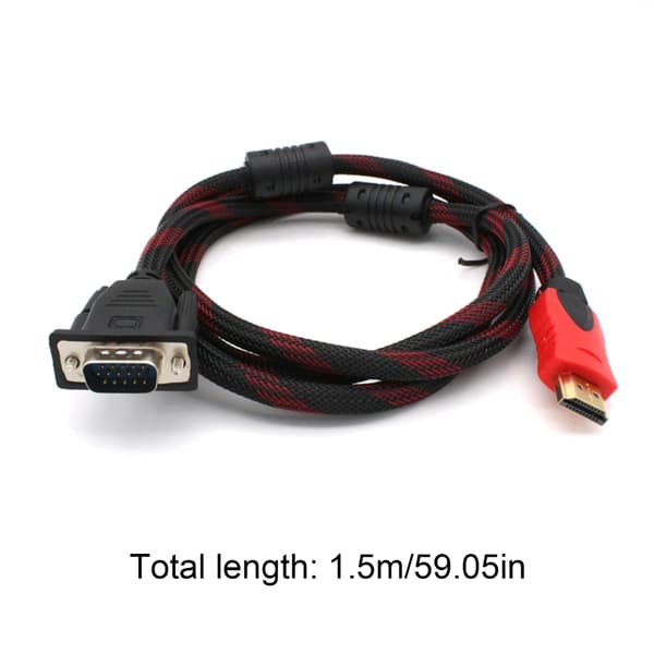 VGA-kabel 1,5M Premium for digitale skjermer