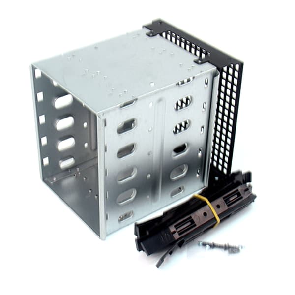 HDD-bur Harddiskstøtteramme SATA 5x3.5\" Harddiskbrett Caddy for datamaskin