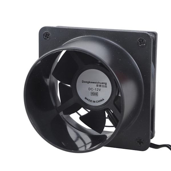 12V Ventilasjonvifte 80mm Inline Blower For Luftkvalitetskontroll 3D-skriverrom