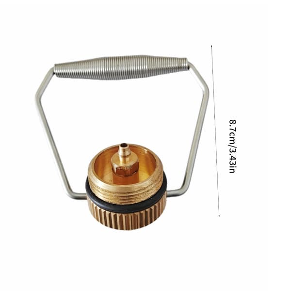 Gasventilstoppar i koppar Läcksäkra gasbehållarstoppar Gasflaskor Plugg