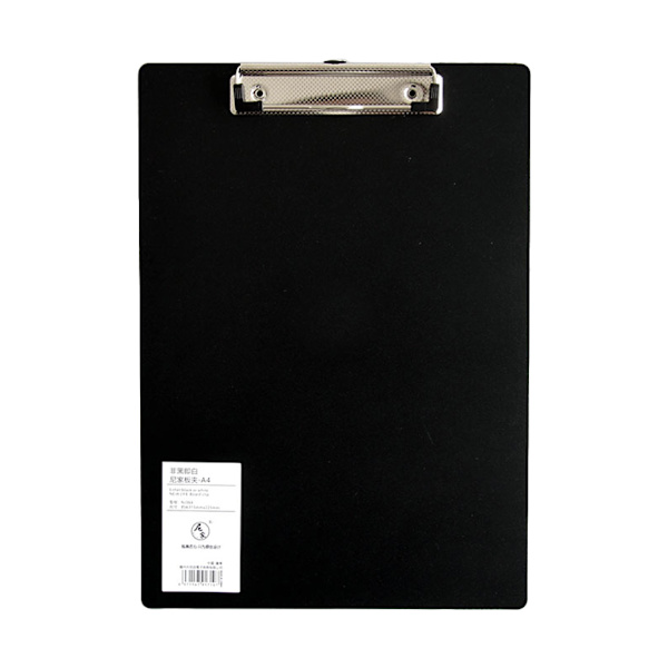 Enkel A4 A5 anteckningsblock Memo Pad Board Clip Lösblad Notebook Fil Skrivklämmor Kontor Skolmaterial