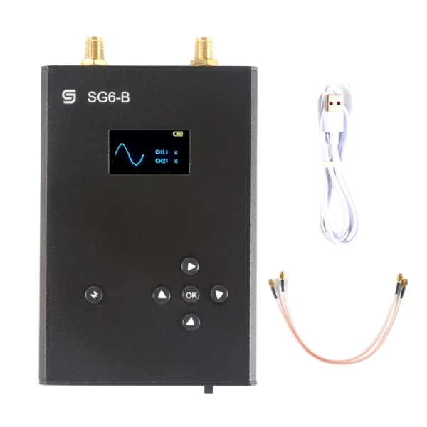 RF sinusformad signalkälla Engelsk version Handhållen signalgenerator SG6A/SG6B