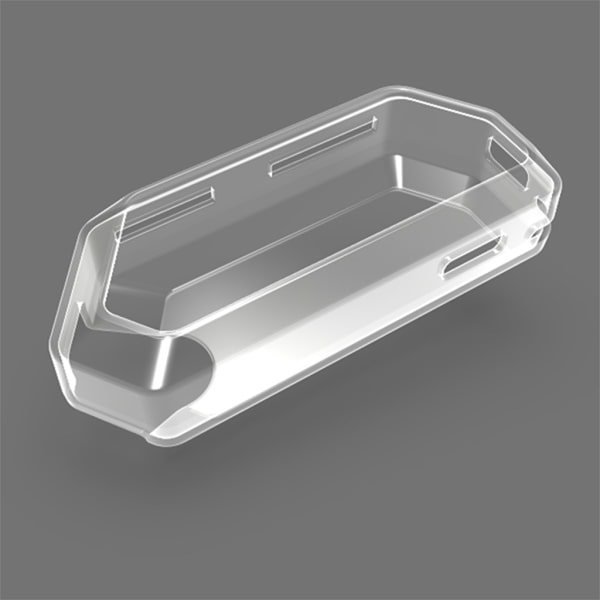 Täysi peittävä TPU- case pölytiivis cover Flipper 0:lle likaa suojaaville suojille null - Transparent Black