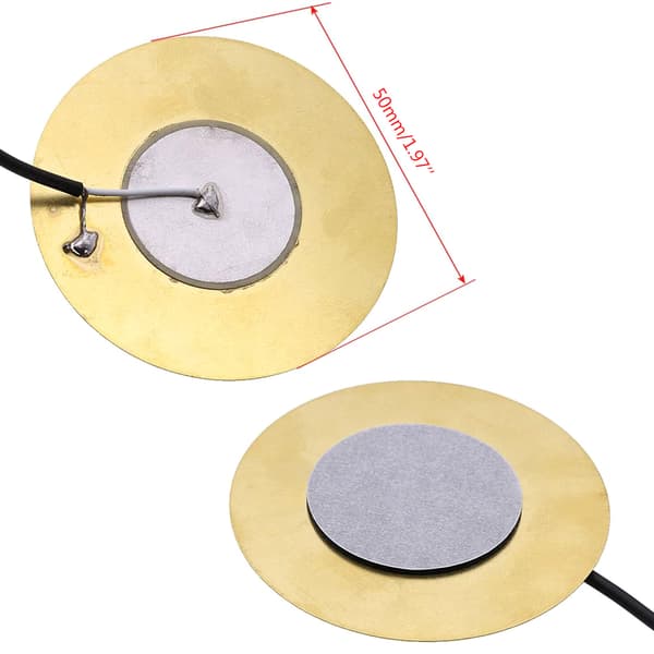 Akustisk Gitarr Pickup med 6,35mm Utgång Gitarr Equalizer Piezo Pickup