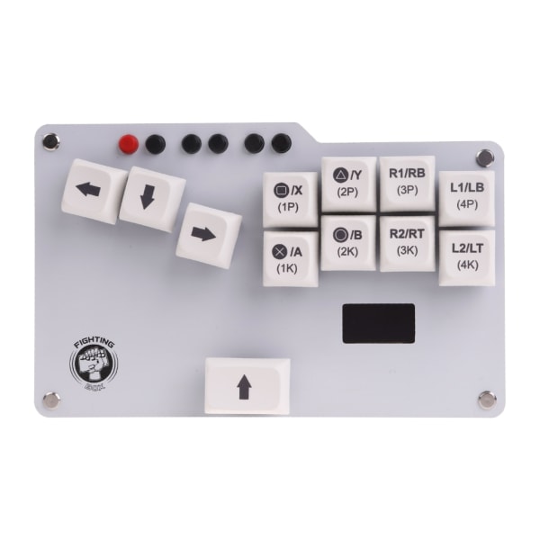 Multiport FightingBox HitBox-tangentbord med mekaniska nyckelbrytare Hållbar Kompatibel för Arcade JoysticksStreet Fighter null - C