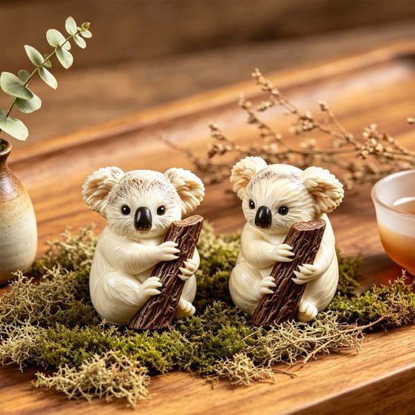 Hugging Tree Koala Form Silikonformer Flerbruks Silikon Stearinlysformer