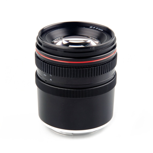 50 mm F/1.4 stor bländare porträtt Kameraobjektiv med manuell fokusering Teleobjektiv för 77D 80D 5D4/D810 D7100/A5100 A6000 null - FOR Sony E port