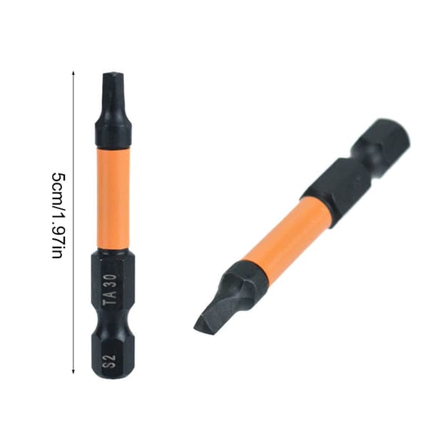 10 stk. presise trekantskrutrekkerbits perfekt for elektronisk montering