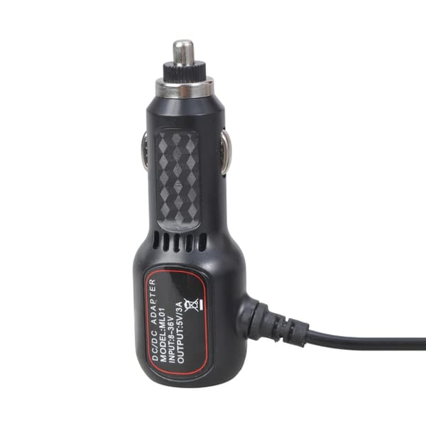 Hurtiglader Biladapter 3,45m USB-ledning Kortslutningsbeskyttelse