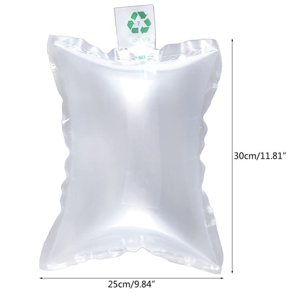 25x30cm Oppustelig Bufferpose Luftpudepude Bobleplastmaskine til Express P