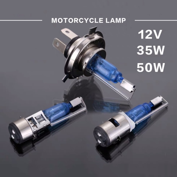 Långvarig glödlampa för motorcykelstrålkastare Bättre hållbarhet och belysning Hög ljusstyrka Strålkastare Motorcykelstrålkastare null - No ceramic 35W