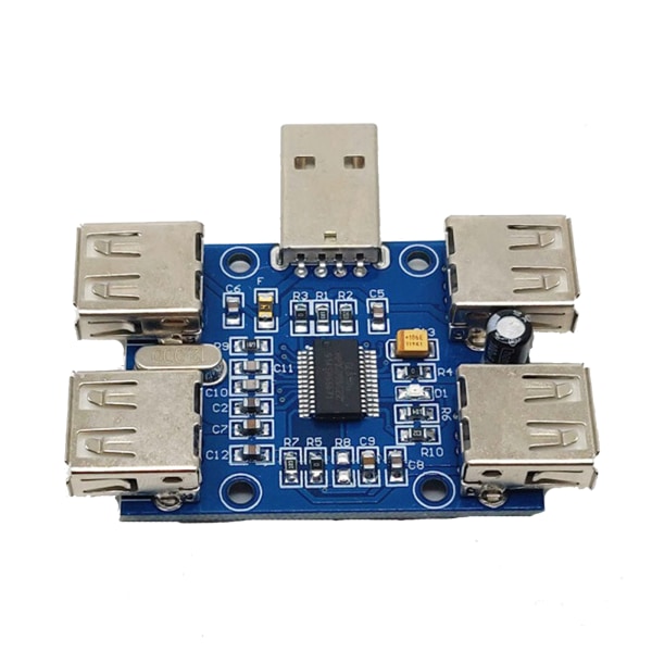 Usb2.0 Hub 1 till 4 portar USB expansionsmodul GL850G för Smart Chip Inbyggd strömöverbelastning för skydd
