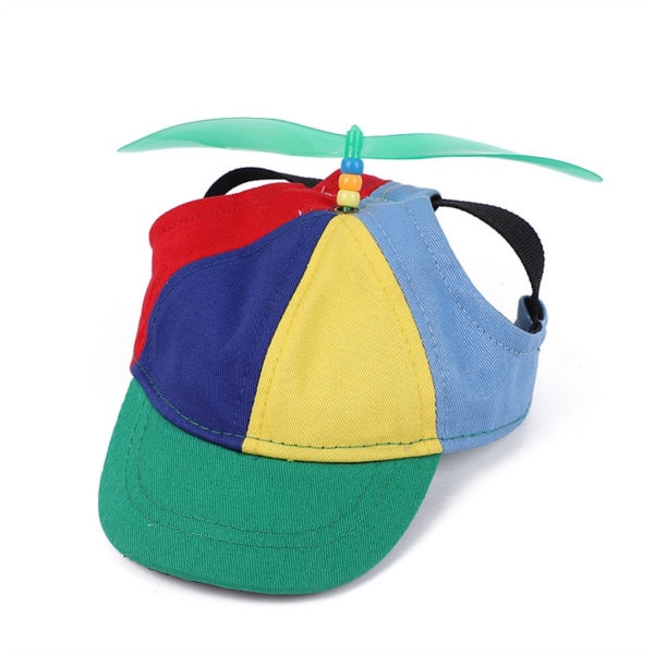 Summer Dogs Hat med justerbar elastisk hakrem för Halloween-festdekor Green L